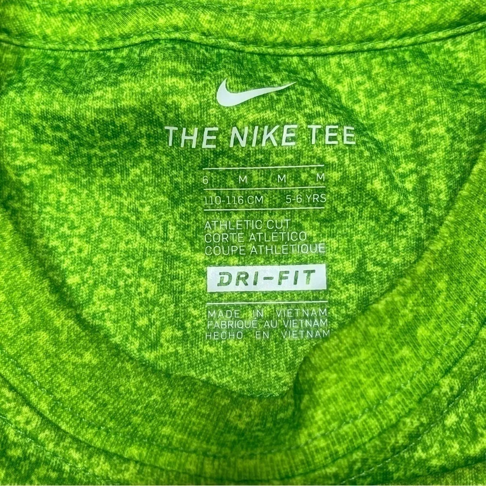 Nike Dri-Fit Crew Neck Tee Shirt Boys size 6